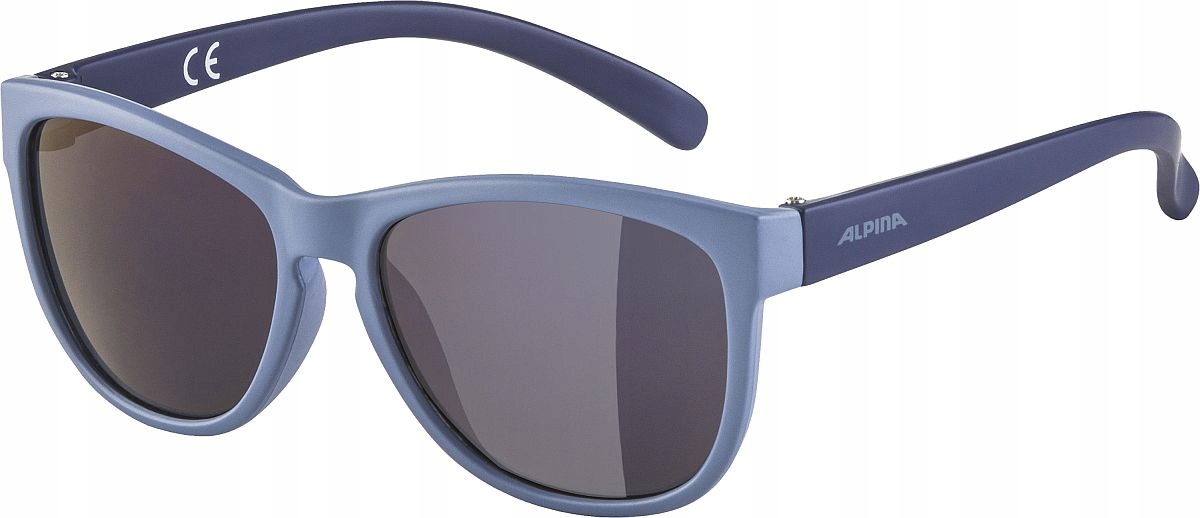 Okulary Alpina Junior Luzy lilac blue matt, szkło black cat.3 dziecięce