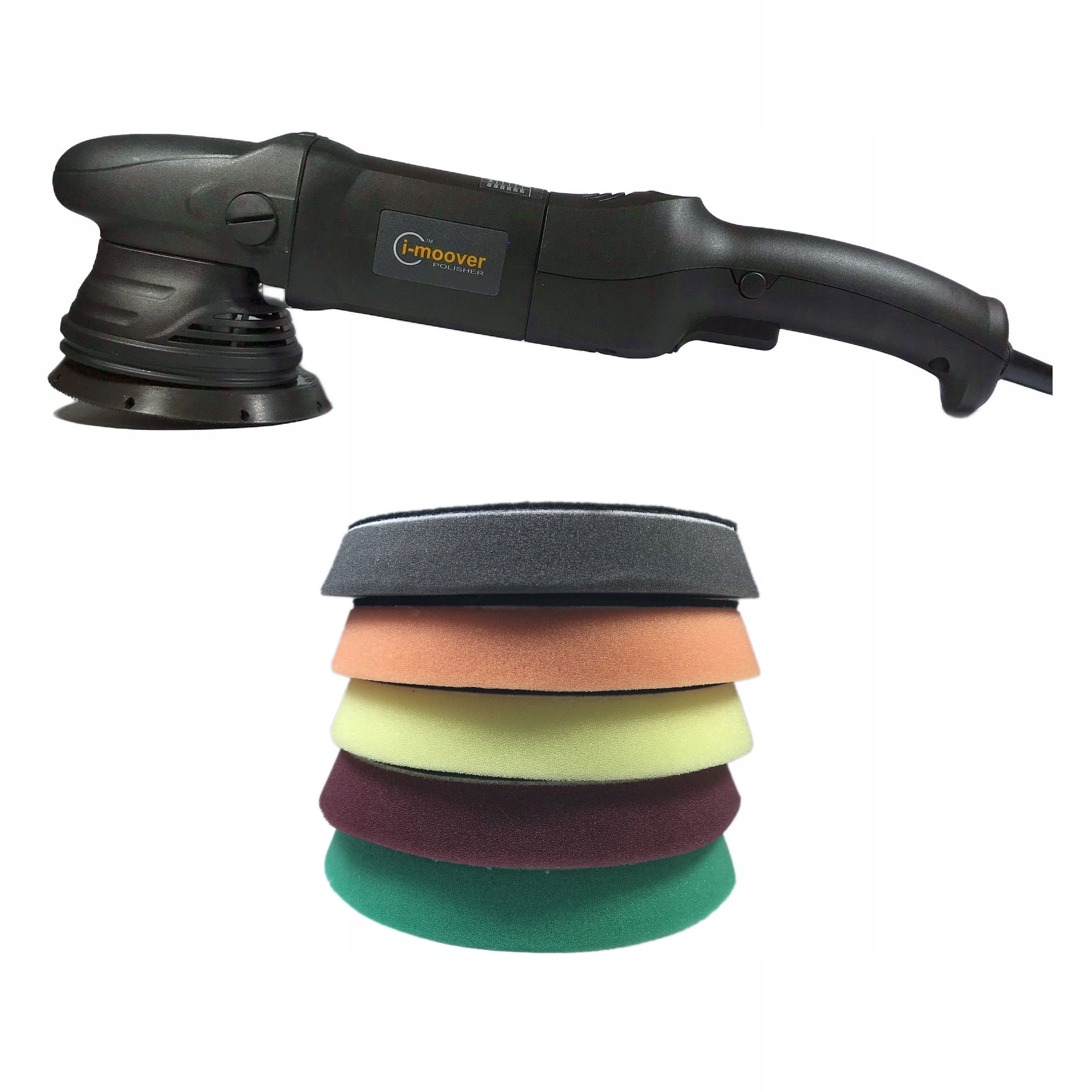 Leštička Dual Action Da 21 mm i-moover MV-721 750W 125 mm sada 5 ks padov