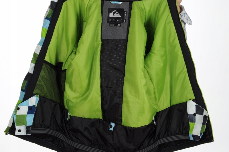 Kurtka dziecięca QUIKSILVER Snowboard Narty r.XL 1 Materiał dominujący Poliester