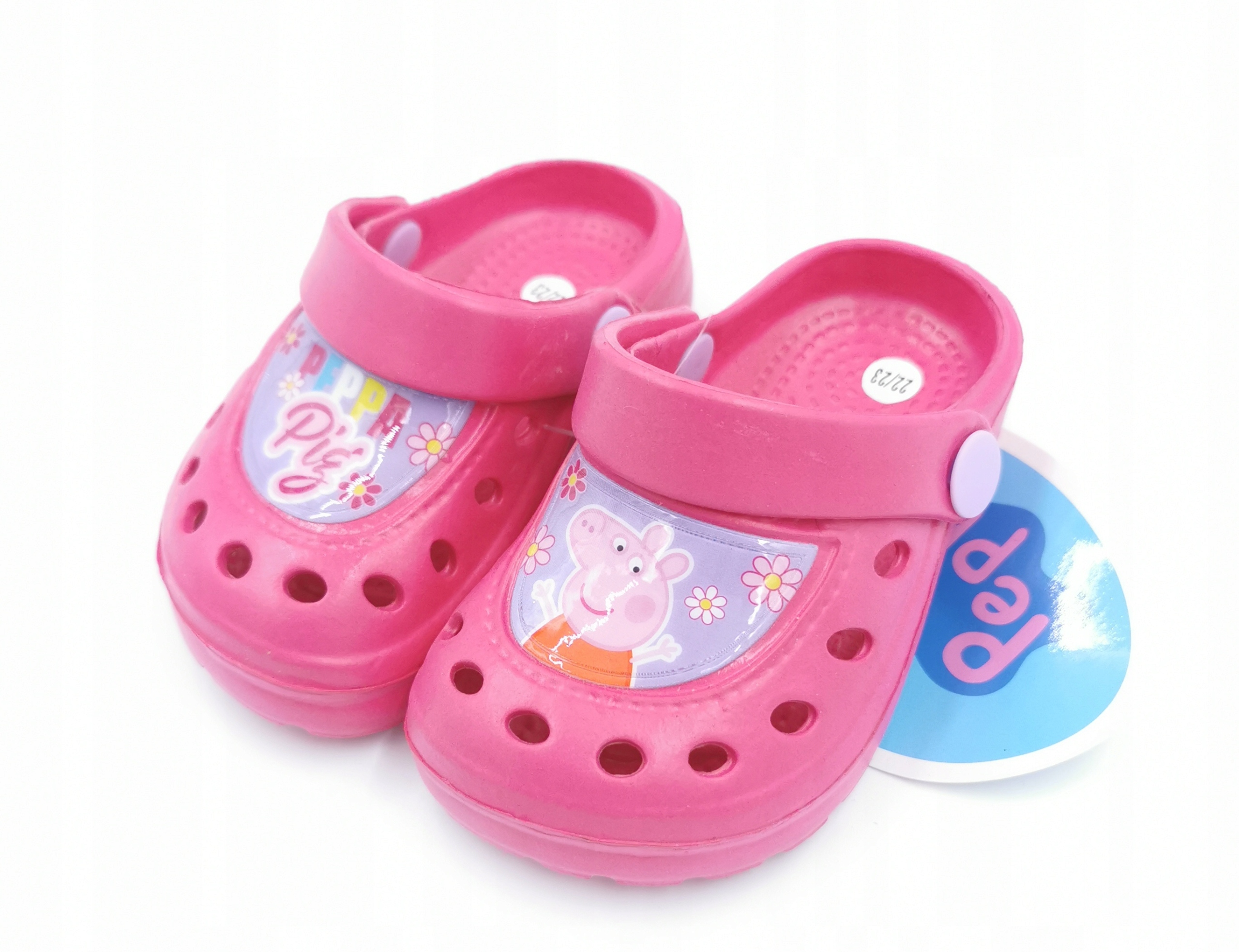 

Świnka Peppa Klapki typu crocs roz. 26/27