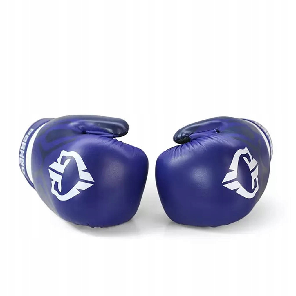 Rękawice Kickboxing Ground Game r. M Kolor dominujący odcienie niebieskiego