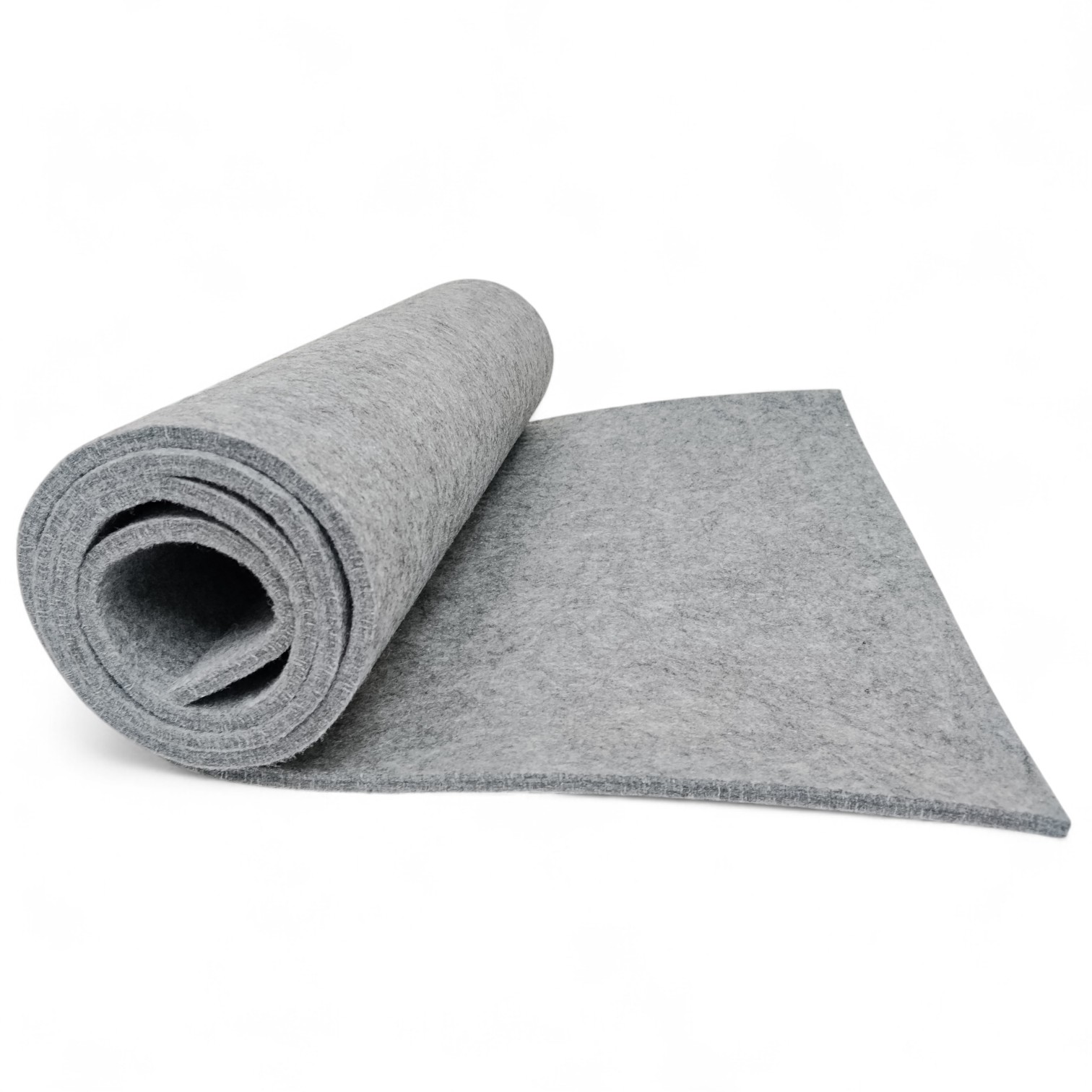 Filcová role 50 x 160 cm, 10 mm – šedá