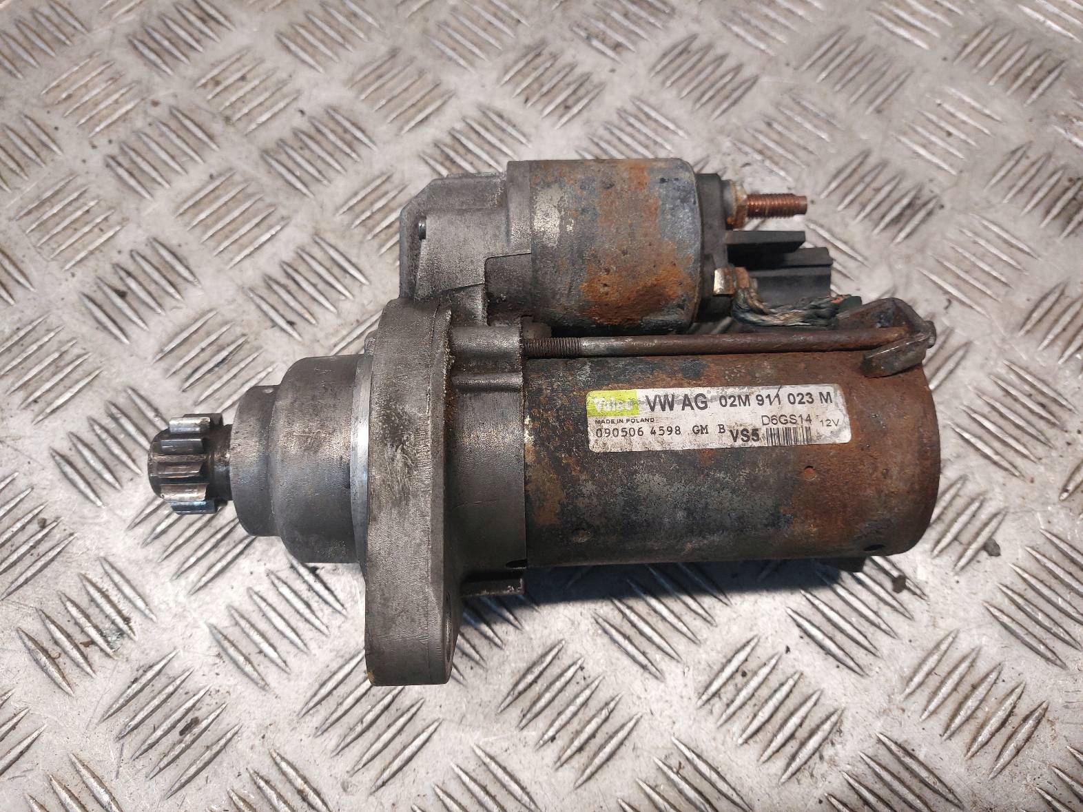 starter VOLKSWAGEN GOLF V 2.0 FSI 02M911023M
