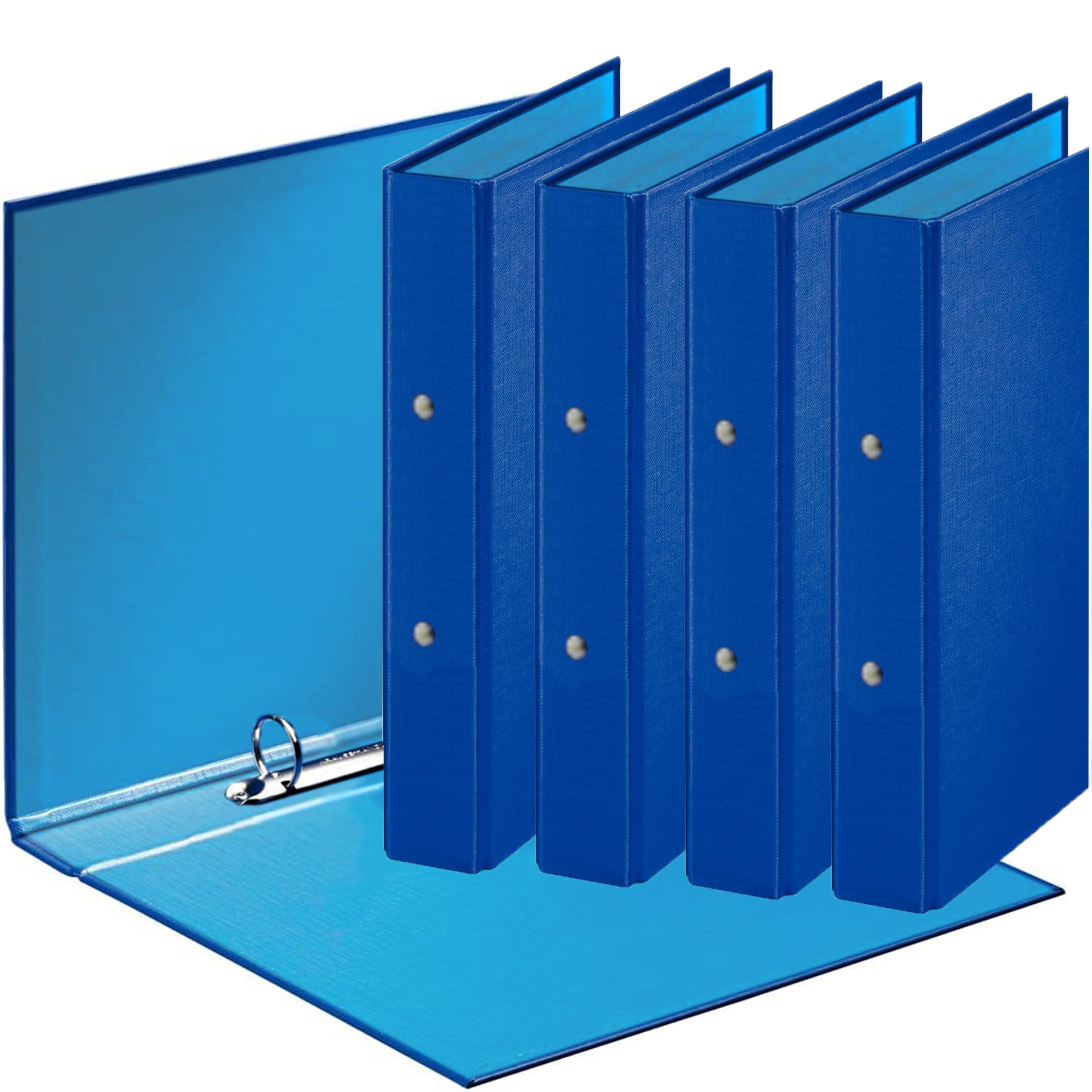 SEGREGATOR BIUROWY A4 RINGOWY 40 MM ASDA GRANATOWY 5 SZTUK