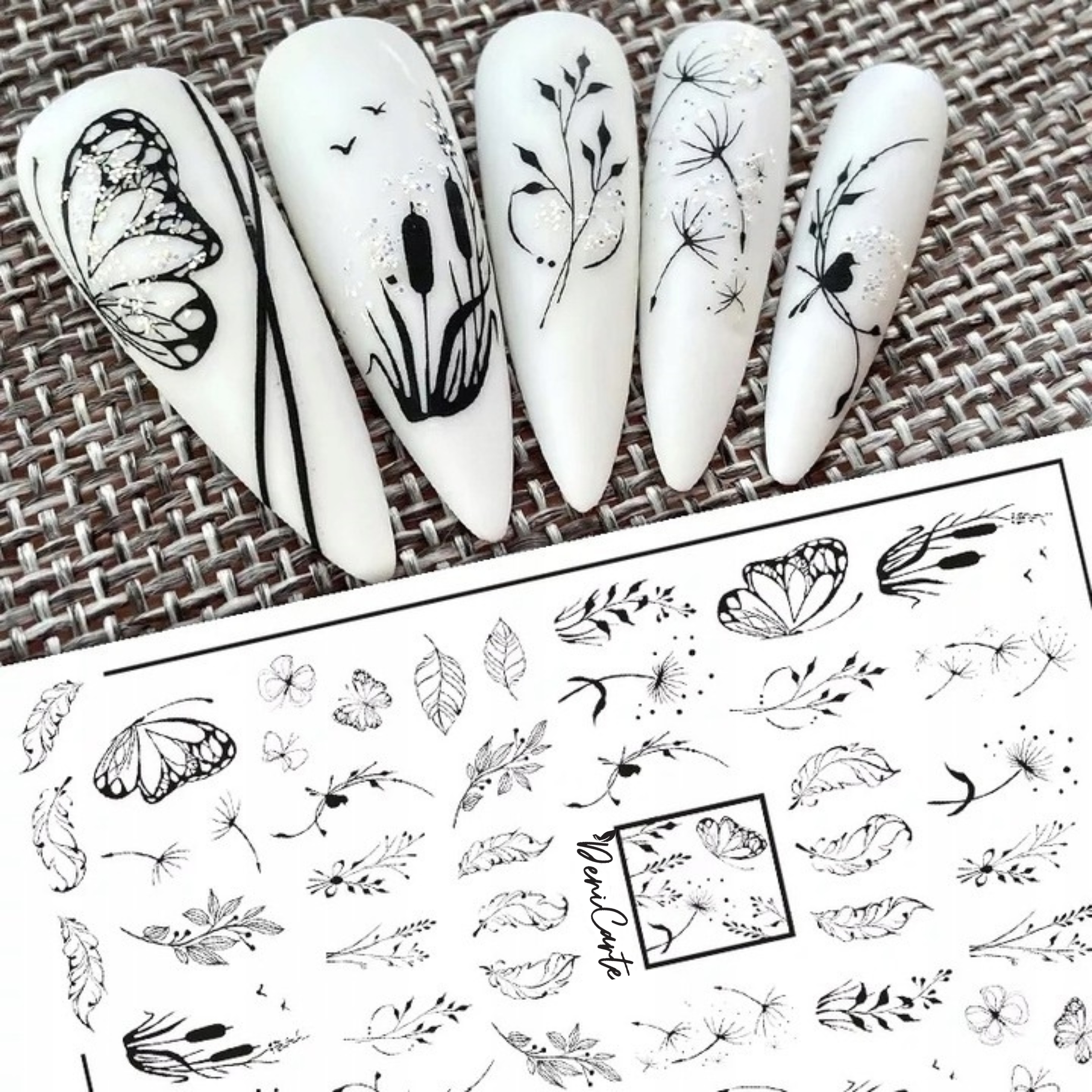 

Naklejki Na Paznokcie Samoprzylepne Linearne