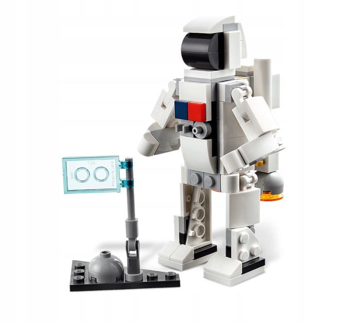 LEGO Creator 31134 Prom Kosmiczny 3w1 Astronauta Bohater brak