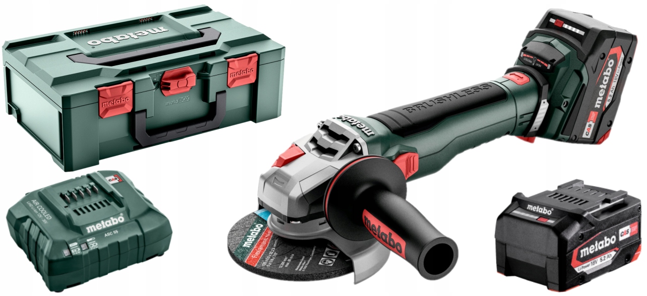 

Metabo Wb 18 Lt Bl 11-125 Quick Szlifierka Kątowa