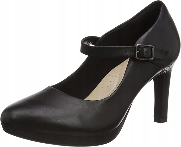 Clarks Dámské Lodičky Černé Kožené 39 Jld