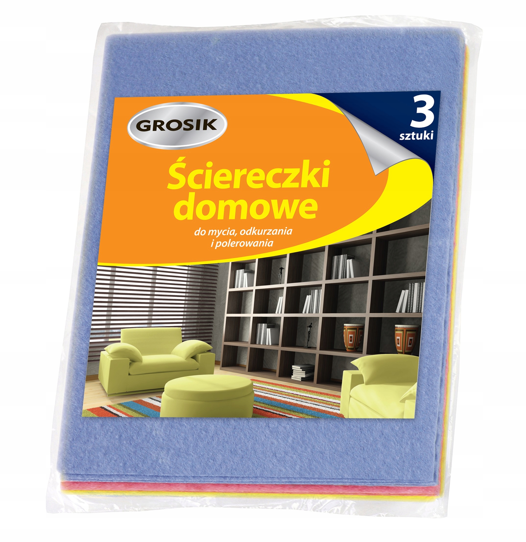 

Sarantis Jan Niezbędny Grosik Ścierki domowe 3sztu