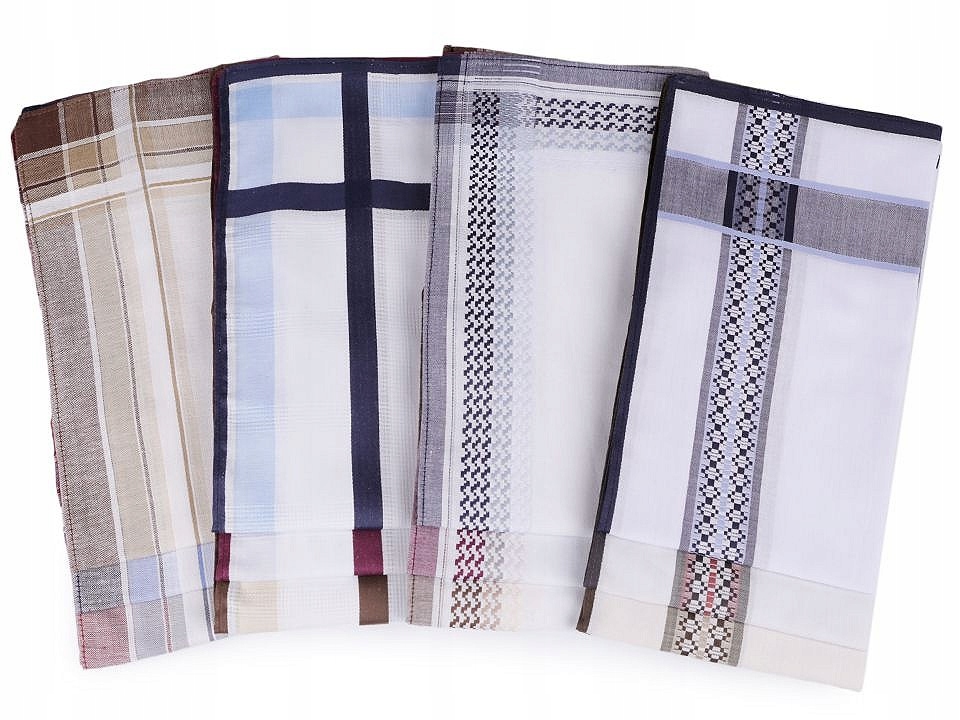 

Chustka do nosa męska czesankowa jasny mix 6szt