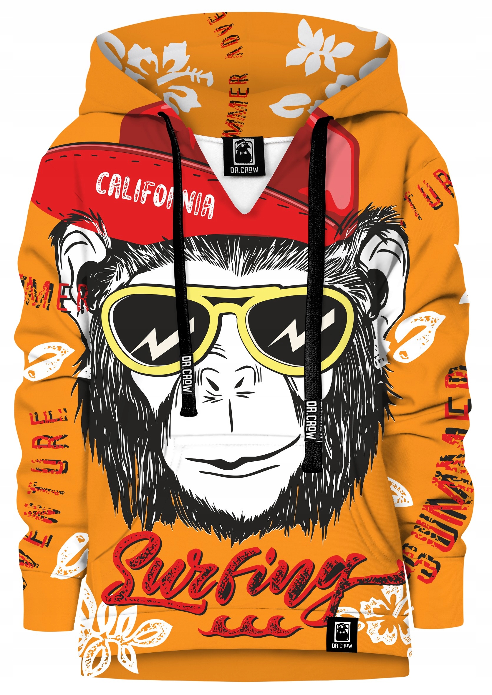 

Dziecięca Bluza Fullprint Dr.crow Surf Monkey 146