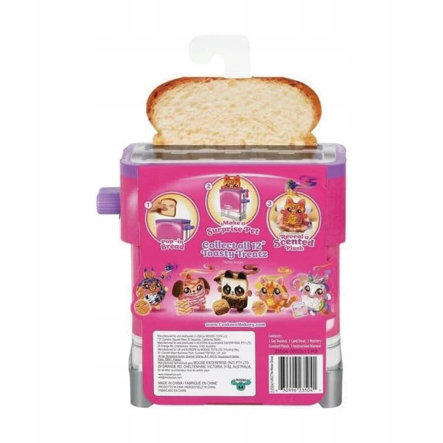 COOKEEZ MAKERY MASKOTKA ZESTAW TOSTOWY TOSTER TOST PRZYSMAK Szerokość produktu 14 cm