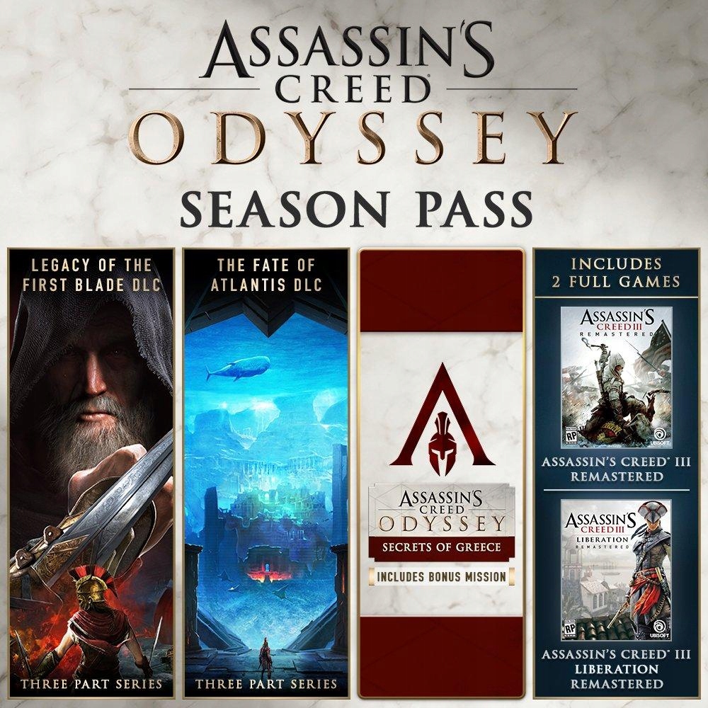 Assassin's Creed Odyssey Season Pass Klucz Uplay