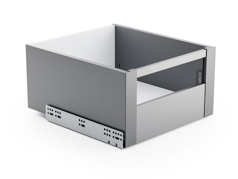 Aqbau přední část vnitřní zásuvky nábytkový systém DiBOX barva antracit 185 mm