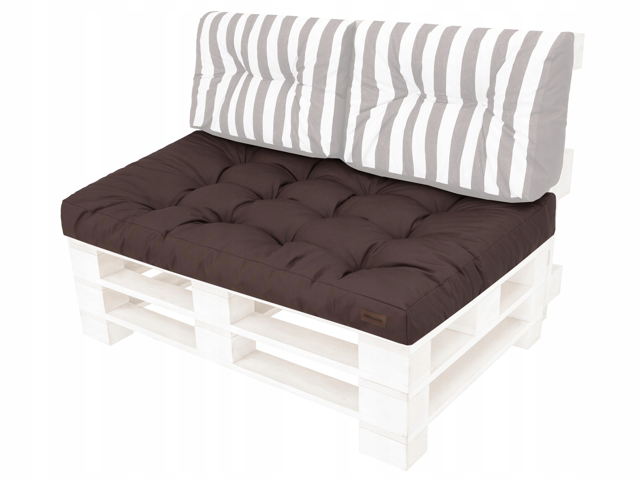 Matrac, veľká poduška 120 x 80 cm na lavičku z paliet