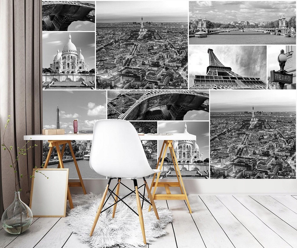 Fototapeta Eiffelova vinylová veža 368x280 Paríž na stenu Dekor lepidlo