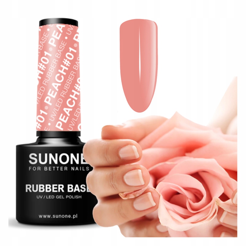 

Sunone Rubber Base 5g brzoskwiniowa Hybryda 01