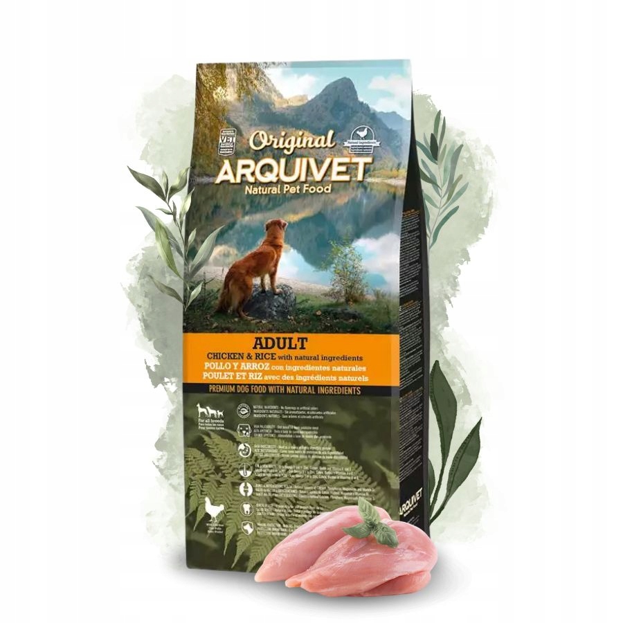 Levně Arquivet Original Adult suché krmivo pro psa Kuřecí Rýže Vitamíny 12kg