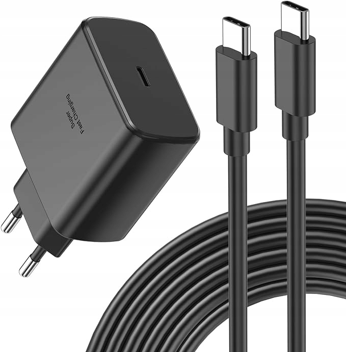 SZYBKA SIECIOWA ŁADOWARKA DO TELEFONÓW SAMSUNG 45W + KABEL ŁADOWANIA USB-C 5A 2M Liczba urządzeń ładowanych jednocześnie 1