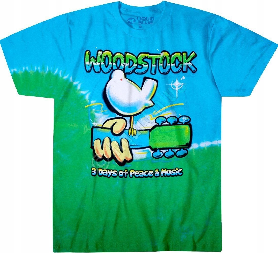 Woodstock Graffiti Liquid Blue S