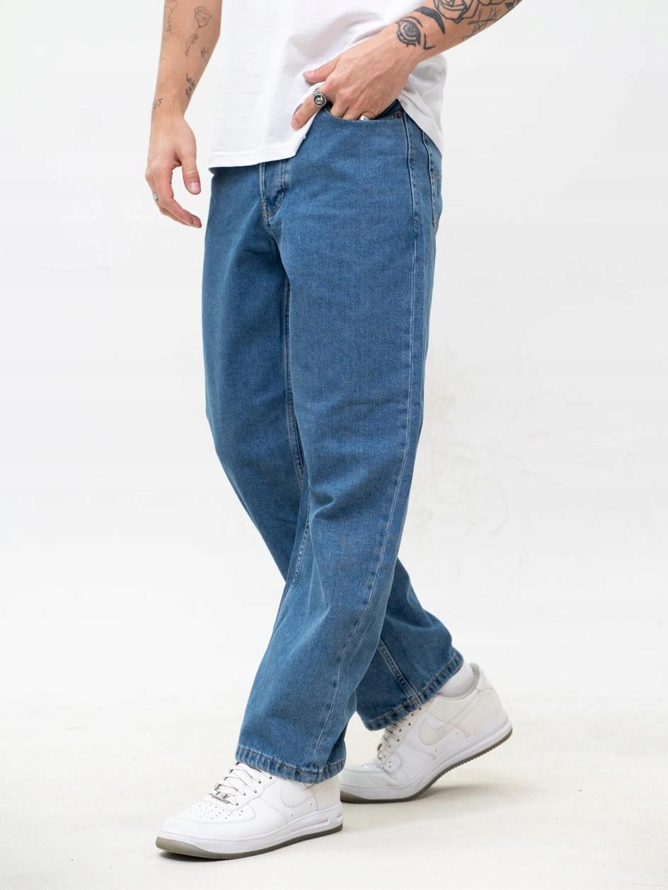 Pánské Džínové Kalhoty Rovné Nohavice Modré Dickies Thomasville 32/34