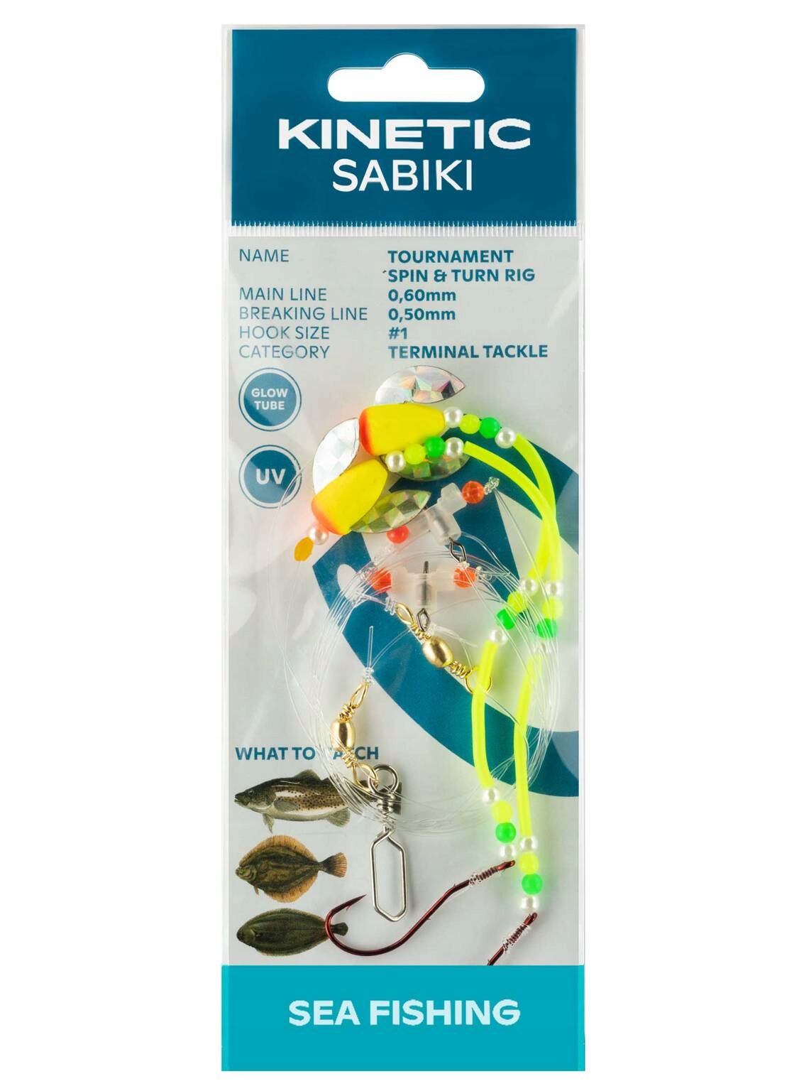 Morski Przypon Kinetic Tournament Spin Turn Rig
