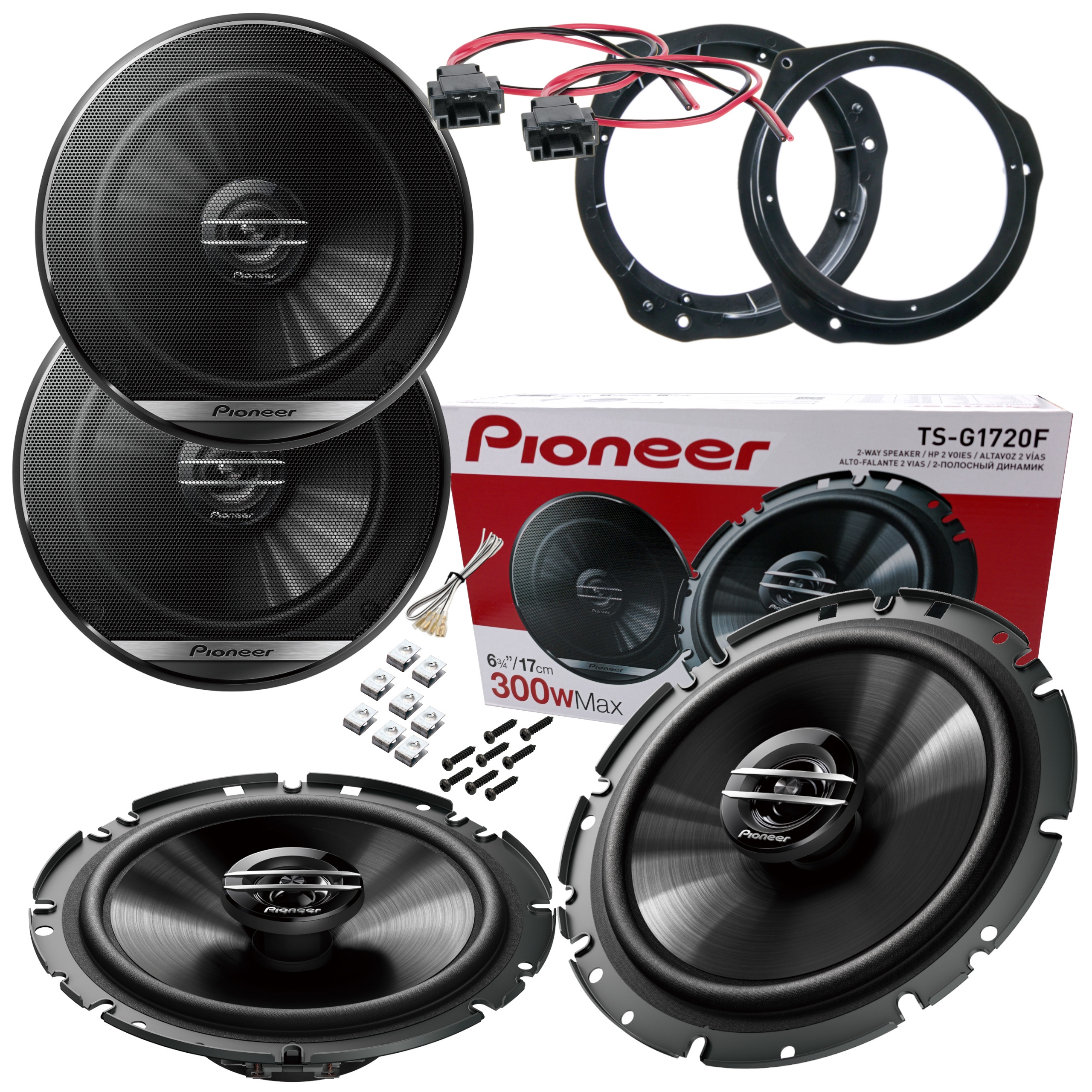 PIONEER Głośniki samochodowe do MERCEDES C KLASA W204 CLS W218 GLK ML V