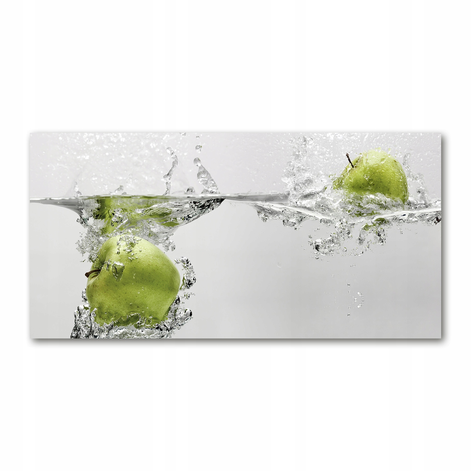 

Foto obraz akryl zdjęcie Jabłko pod wodą 120X60 cm