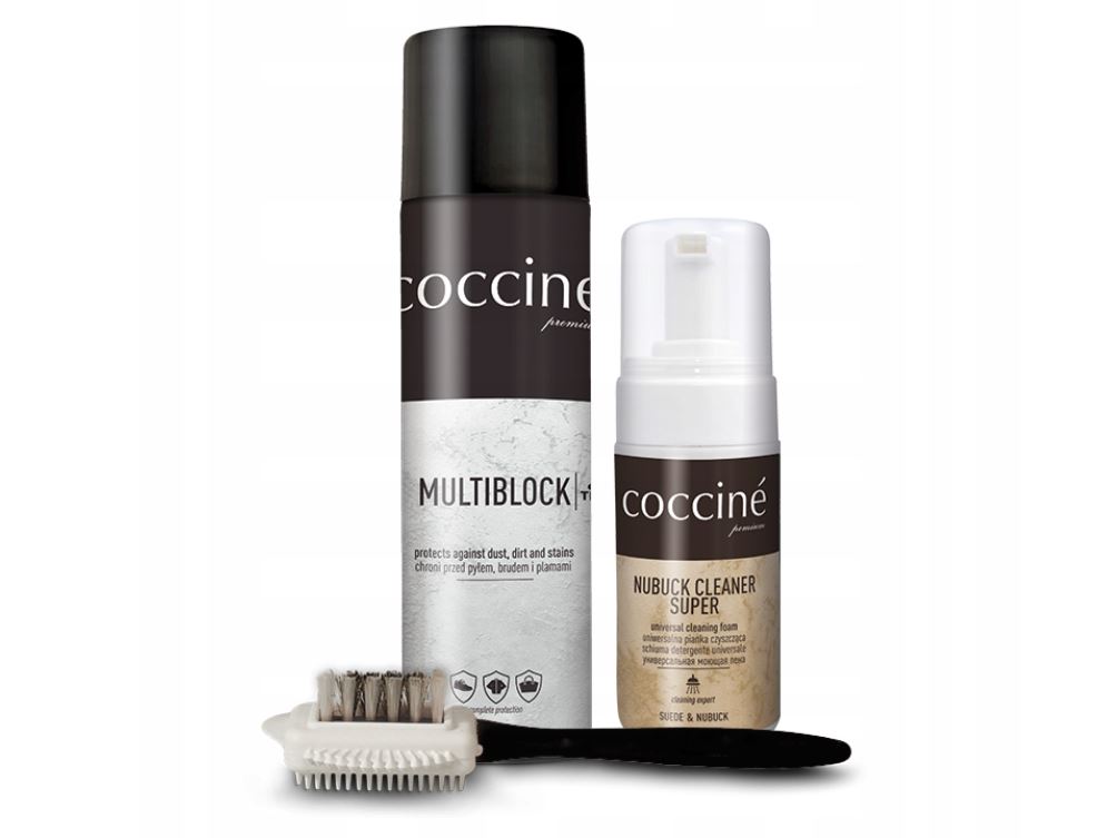 

Coccine Zestaw Do Czyszczenia Ochrony Zamsz Nubuk
