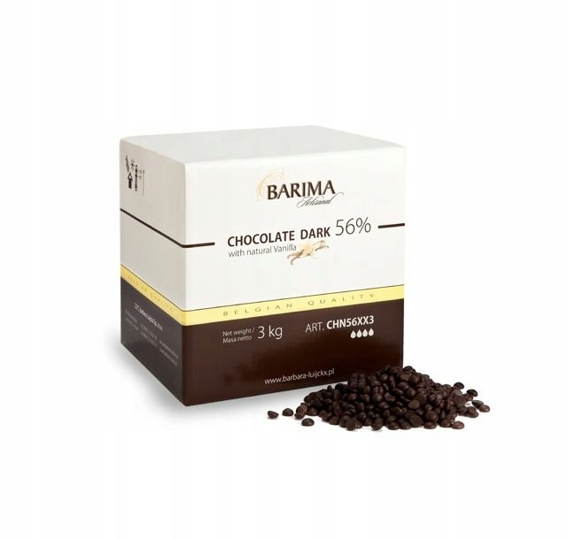 Barima Czekolada deserowa 56% 3 kg Artisanal
