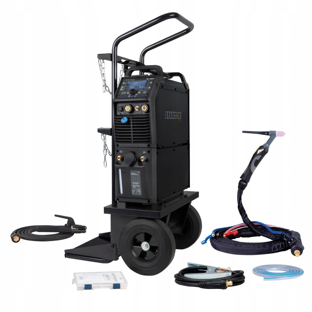 Spawarka Spartus Protig 3000W DC 400V 320A Chłodnica Wózek Uchwyt SPP18