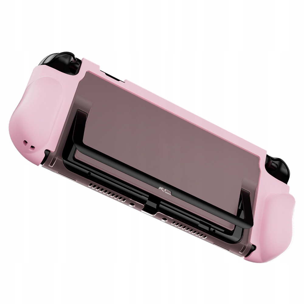 Etui CASE do NINTENDO SWITCH 2 z pokrywą wytrzymałe etui do NS2 różowe