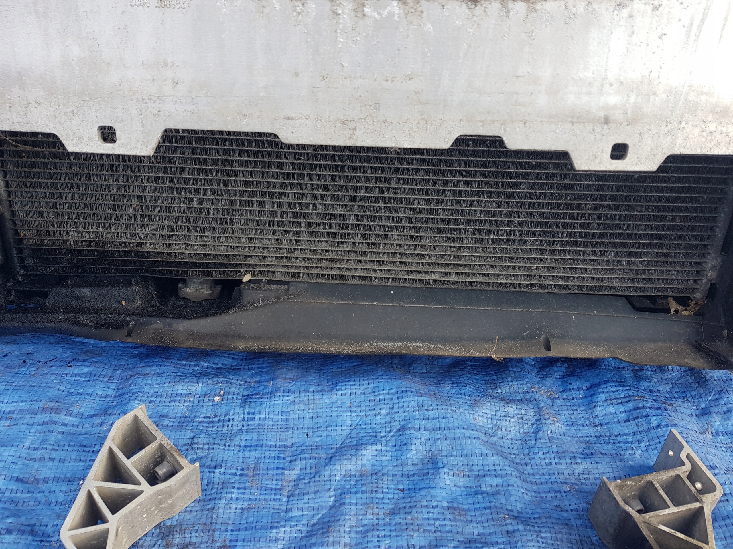 support panel for radiators radiator MERCEDES W205 MANUAL 1.6