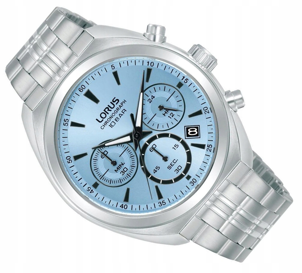 Pánské Vodotěsné Klasické Hodinky Lorus Chronograf RT385KX9 100M