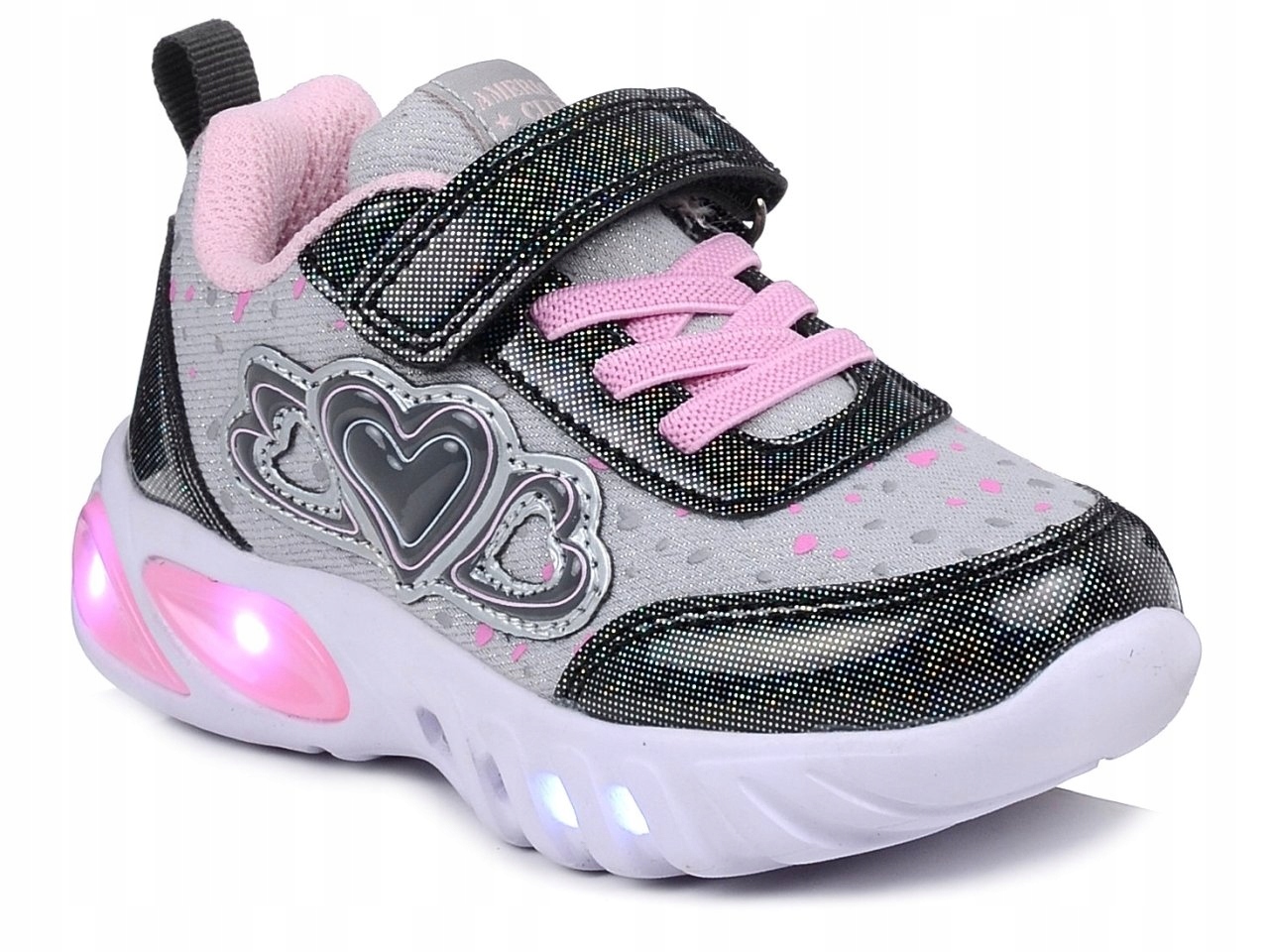 

Buty dziecięce świecące American Club Es 133/23 27