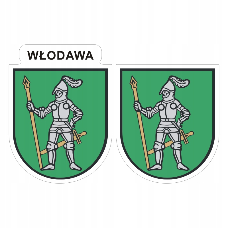 

Naklejki herb Włodawa