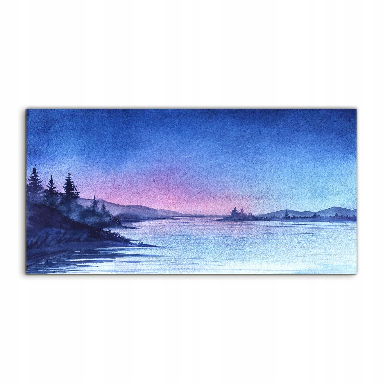 

Obraz 120x60 z grafiką Woda Art Drzewa nowoczesny