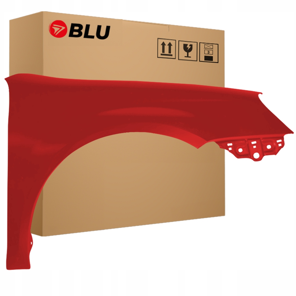 Blu Blatník Vw Golf V 5 Jetta LY3D pravý červený 03-09 přední kombi