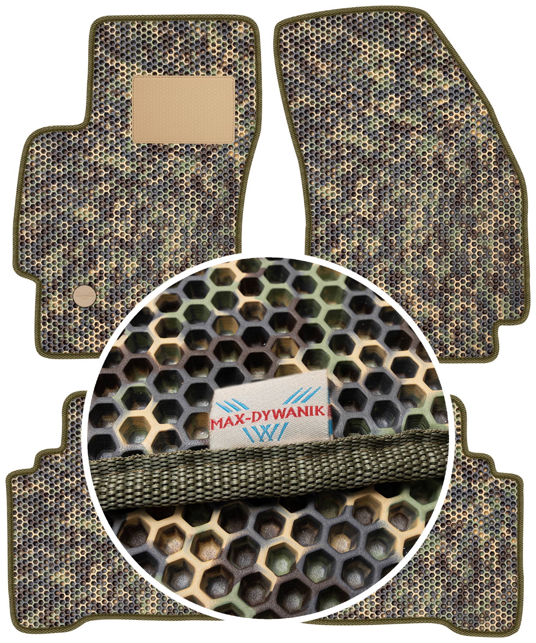 Ford Mondeo MK3 2000-2007 Gumové rohože do auta Eva Moro