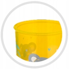 CANPOL KUBEK ANTYPOŚLIZGOWY Z UCHEM 170ML 12M+ ŻÓŁTY Marka Canpol