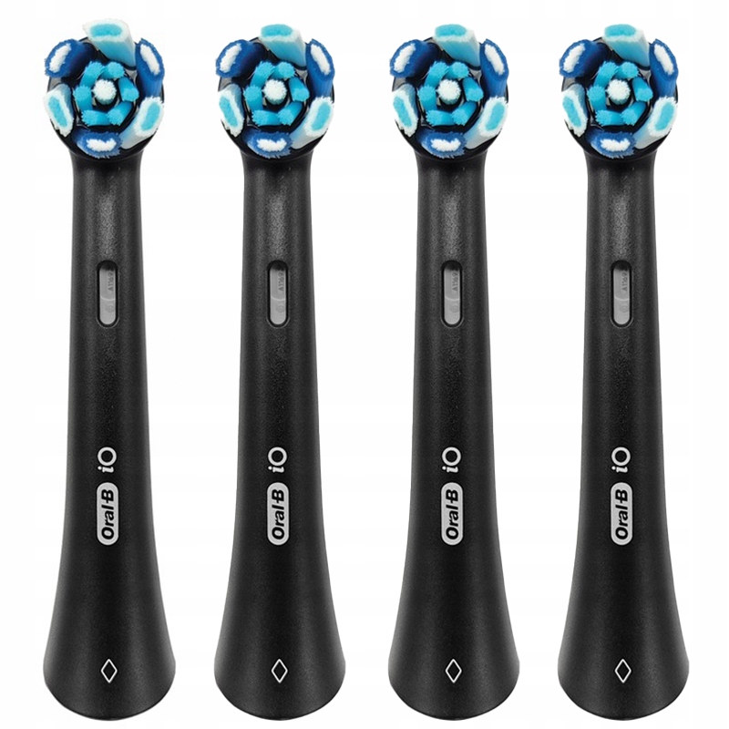 4x Końcówka do szczoteczki magnetycznej Oral-b iO Ultimate Clean Black