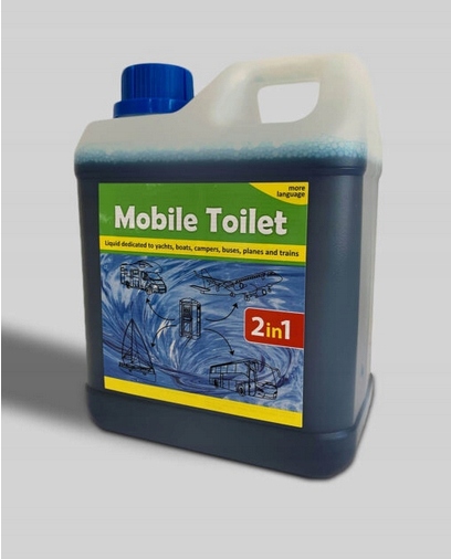 PŁYN DO TOALETY TURYSTYCZNEJ 2w1 MOBILE TOILET 2L