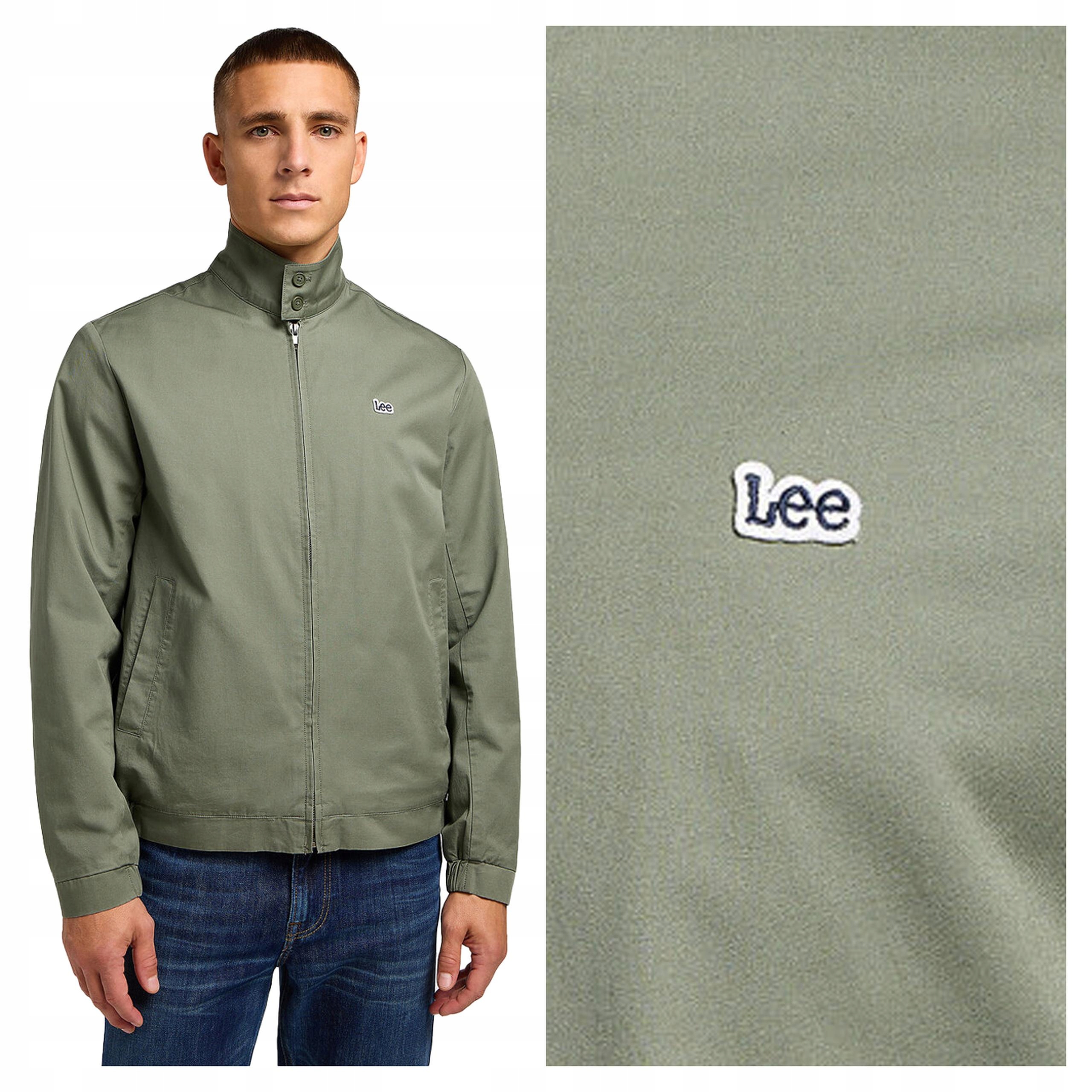 Pánská přechodová bunda Lee Harrington Bavlněná Zelená S