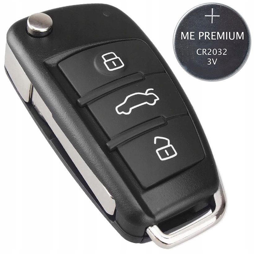 AUDI A2 A3 A4 A6 A8 Q3 Q5 Q7 KLUCZYK PILOT OBUDOWA