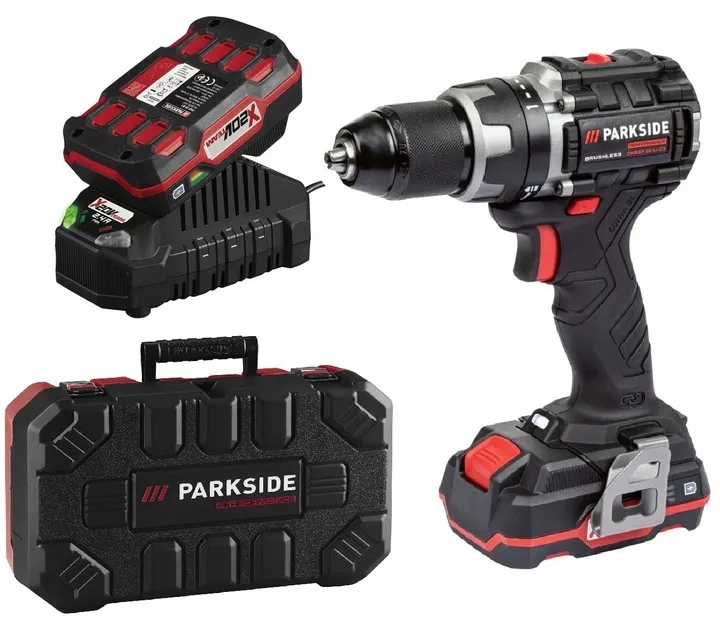Parkside Performance Wiertarko-wkrętarka Pabsp 20 Li C4 z akumulatorem ład.