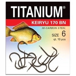 Haczyk Titanium Keiryu 170BN #6 10szt Robinson