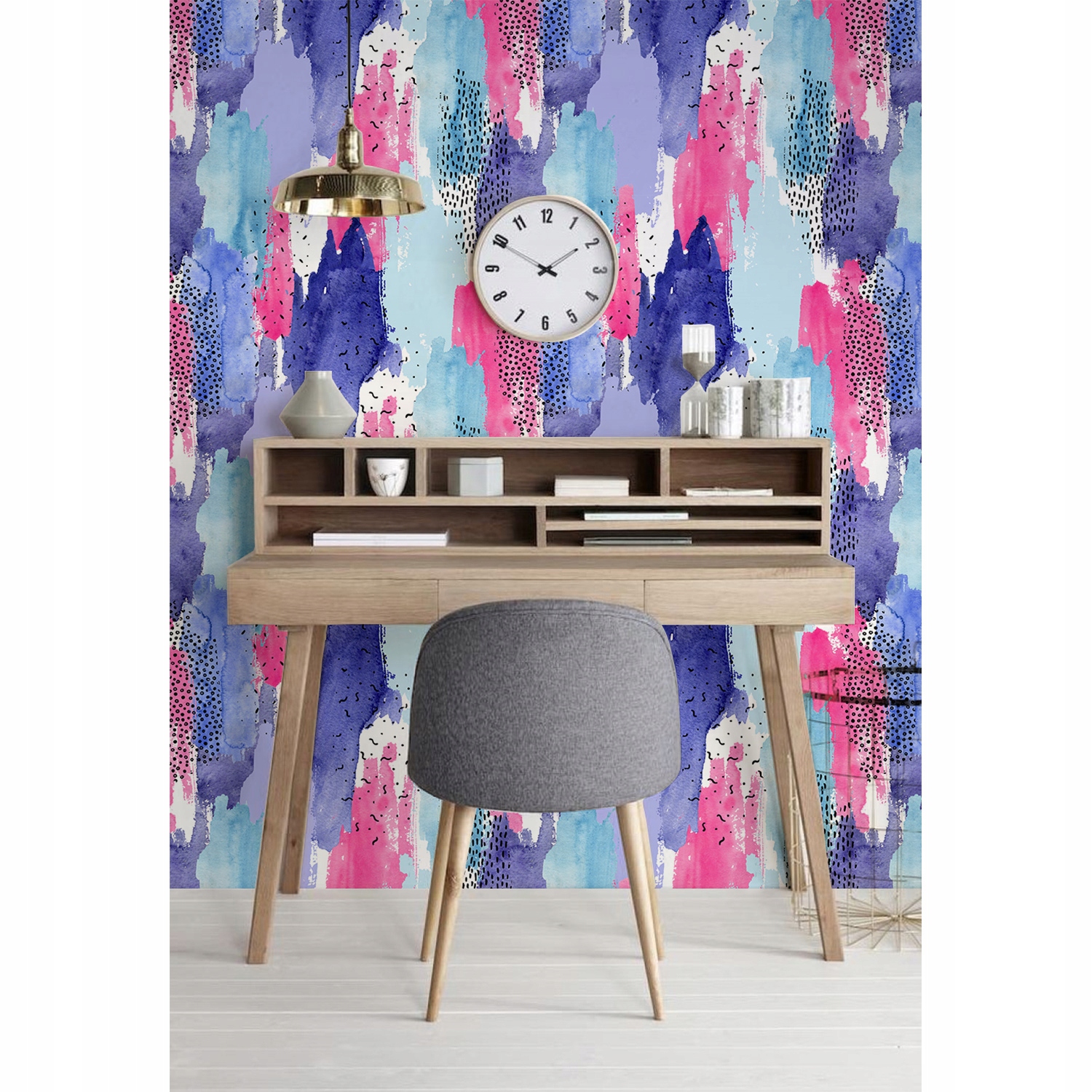 

Tapeta flizelinowa Kolorowa abstrakcyjna 104x70cm