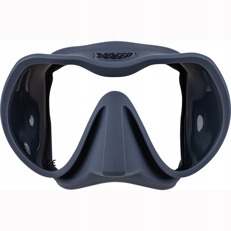 Maska nurkowa Xdeep Frameless Radical, Rozmiar: Small, Szara