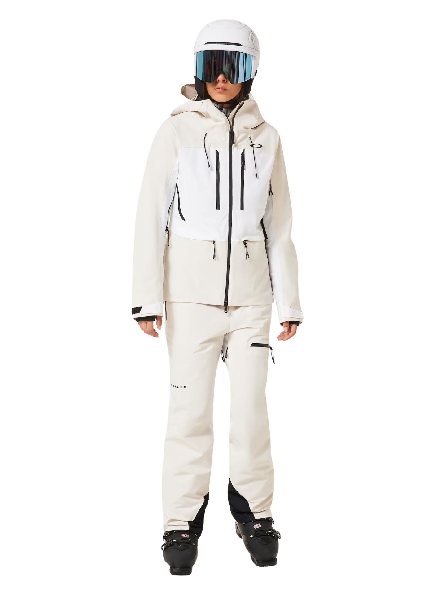Dámská lyžařská bunda Oakley W. Kendall Rc Shell Jacket Mist/White Xs