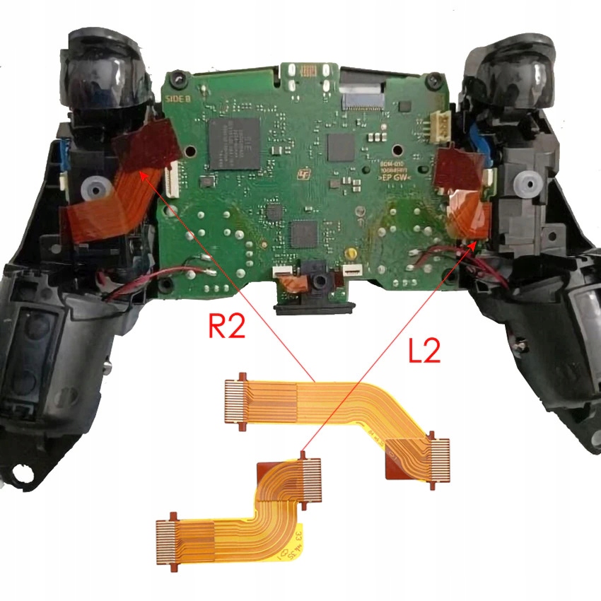 TAŚMY FLEX PRZYCISKÓW TRIGGER R1 R2 L1 L2 PADA PS5 PLAYSTATION 5 DUALSENSE Producent bez marki